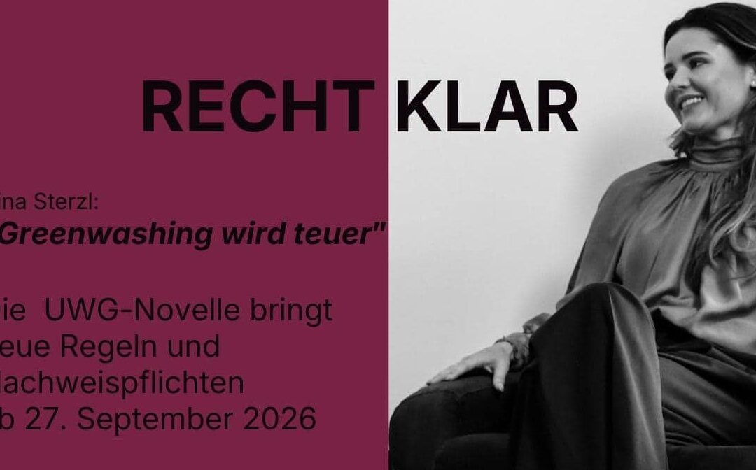 RECHT KLAR: Greenwashing
